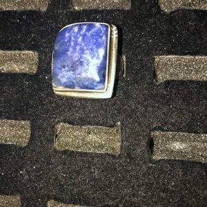 Sterling silver and semi precious gemstone